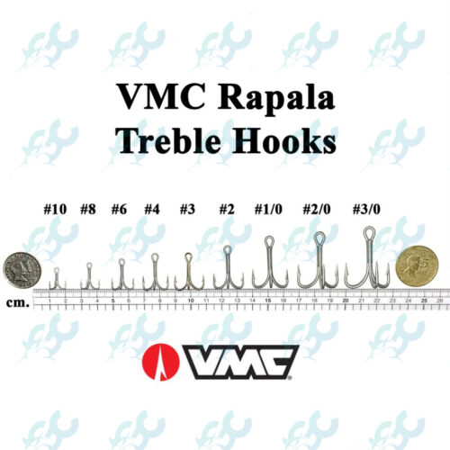 VMC Rapala Treble Hooks GoodCatch Fishing Buddy