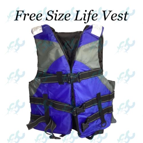 Free Size Life Vest GoodCatch Fishing Buddy