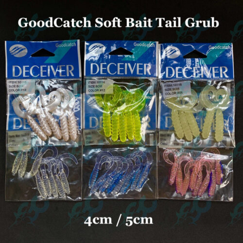 GoodCatch Soft Bait Tail Grub Fishing Buddy