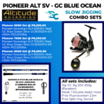 PIONEER ALTITUDE SOVEREIGN + GC BLUE OCEAN SLOW JIGGING COMBO SET –  Goodcatch
