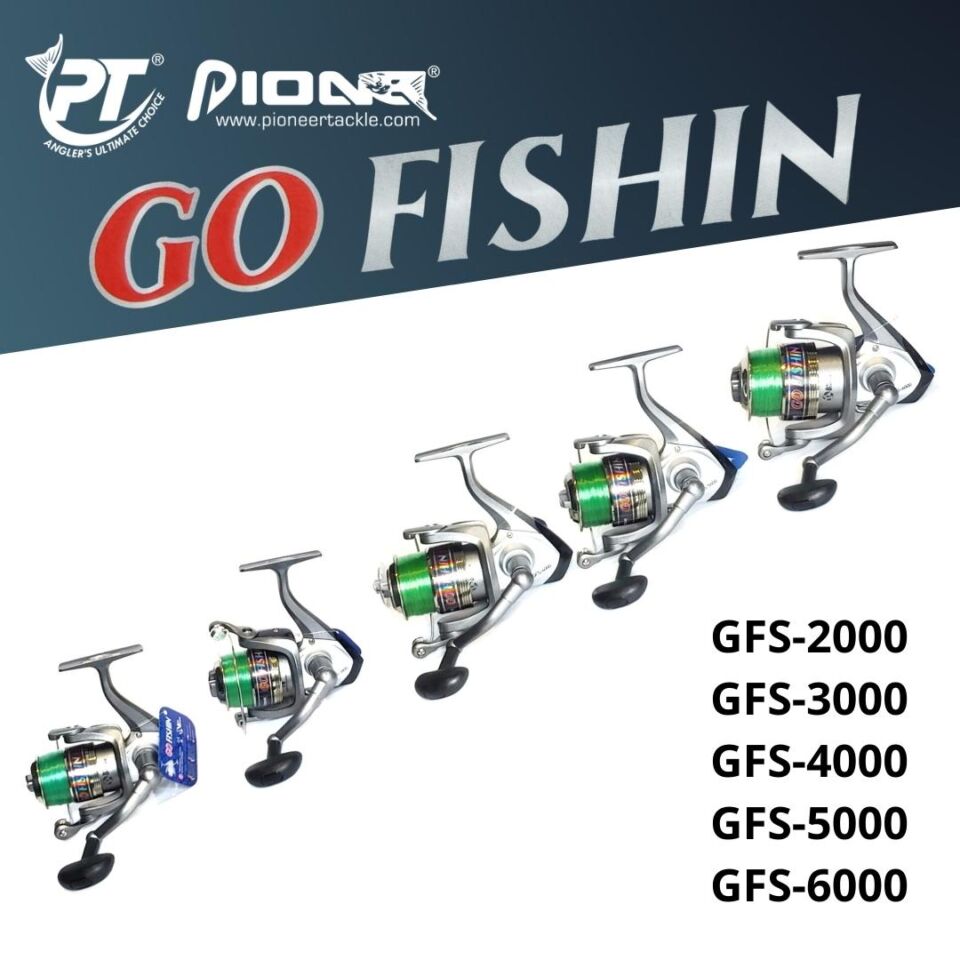 Pioneer GO FISHIN Spinning Reel GoodCatch Fishing Buddy