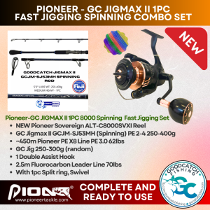 PIONEER ALTITUDE SOVEREIGN + GC JIGMAX II FAST JIGGING COMBO SET