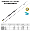 10 PCS GoodCatch KITOK 6'0" - 8'0" Value for Money Spinning Rod Fishing Buddy - Image 2