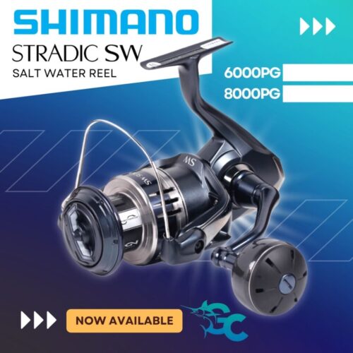 SHIMANO STRADIC SW SALTWATER REEL 4000XG 5000PG 6000PG 8000PG GoodCatch Fishing Buddy