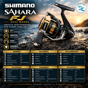 Shimano Sahara FJ 2022 Model Fishing Reel