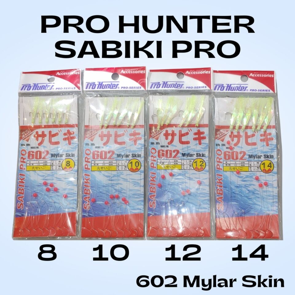 Pro Hunter SABIKI PRO 602 Mylar Skin GoodCatch Fishing Buddy pang kaskas palangre tulingan matambaka