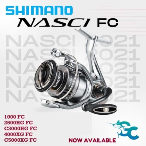 Shimano NASCI FC 2021 MODEL Spinning Reel