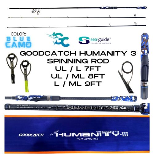 NEW GoodCatch GC Humanity 3 702LS 802MLS 902MLS UL L ML Medium Fast Fishing Spinning Casting Rod