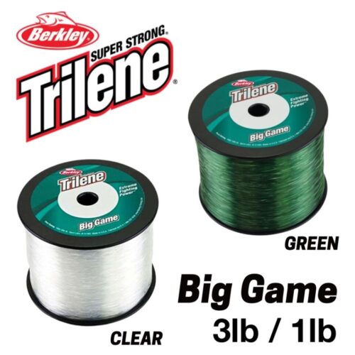 Berkley Trilene Big Game Mono Line 3lb BG380-22 3270 yd Green/ 1lb BG110