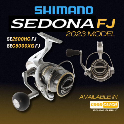 NEW 2023 MODEL Shimano Sedona FJ SE2500 SE5000XG Spinning Fishing Reel
