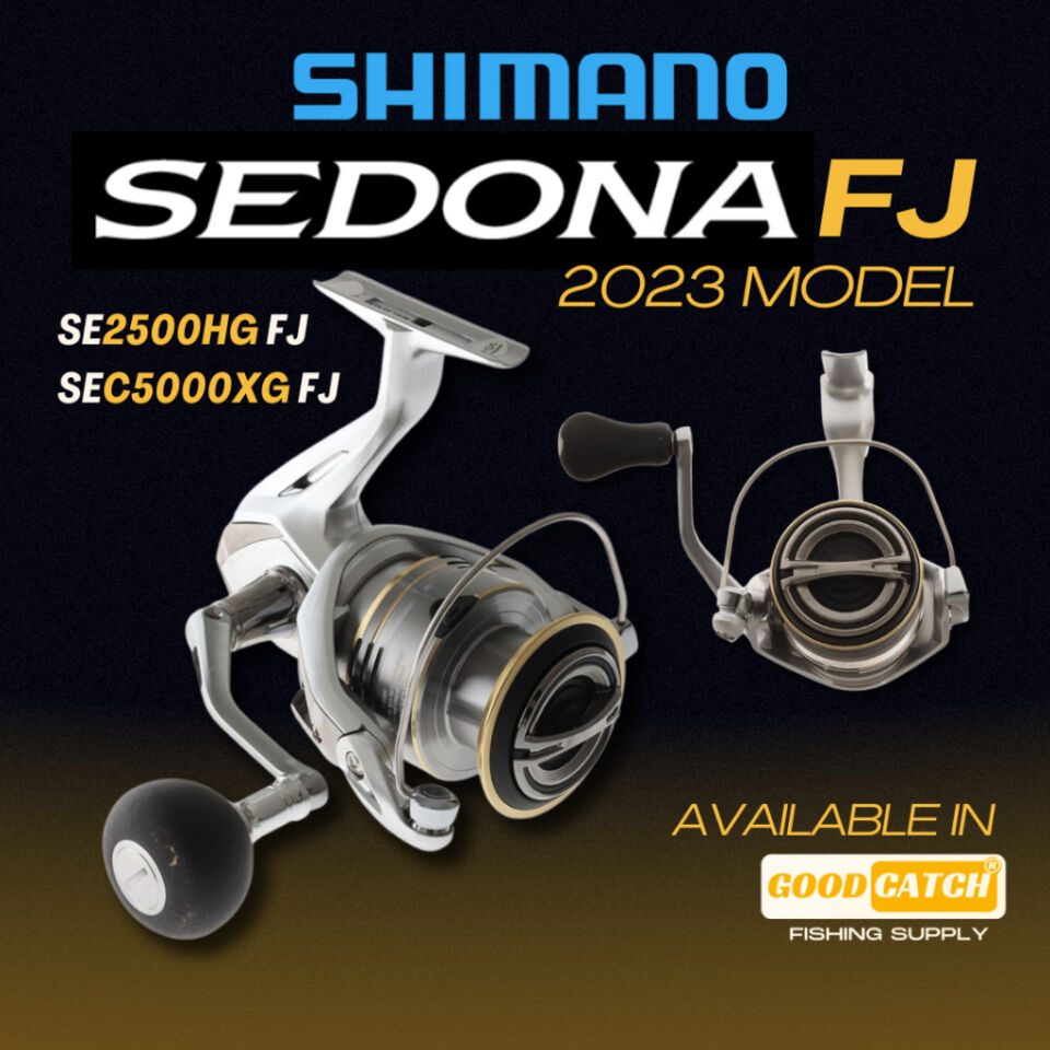 NEW 2023 MODEL Shimano Sedona FJ SE2500 SE5000XG Spinning Fishing