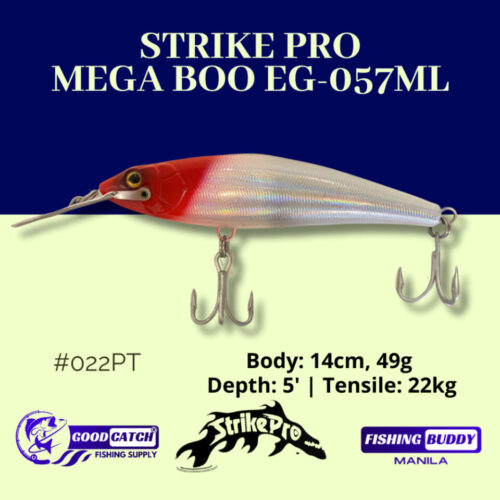 Strike Pro Mega Boo EG-057ML Fishing Bait Lure 022PT 14cm 49g