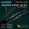 Shimano Bass One XT+ 2023 Model Spinning Rod 2pc 6ft 3in UL Ultra Light 6ft 6in L Light ML Med Light - Image 4