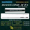 Shimano Bass One XT+ 2023 Model Spinning Rod 2pc 6ft 3in UL Ultra Light 6ft 6in L Light ML Med Light - Image 3