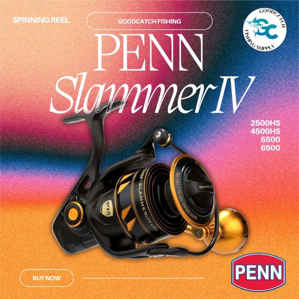 PENN Slammer 4 Slammer® IV Spinning Saltwater Fishing Reel – Goodcatch
