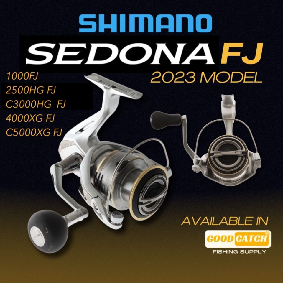 NEW 2023 MODEL Shimano Sedona FJ Spinning Fishing Reel