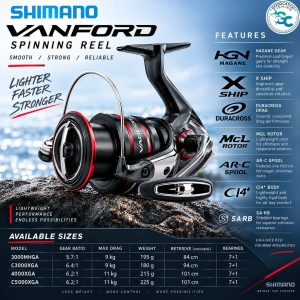 SHIMANO VANFORD 2024 MODEL Spinning Reel GoodCatch Fishing