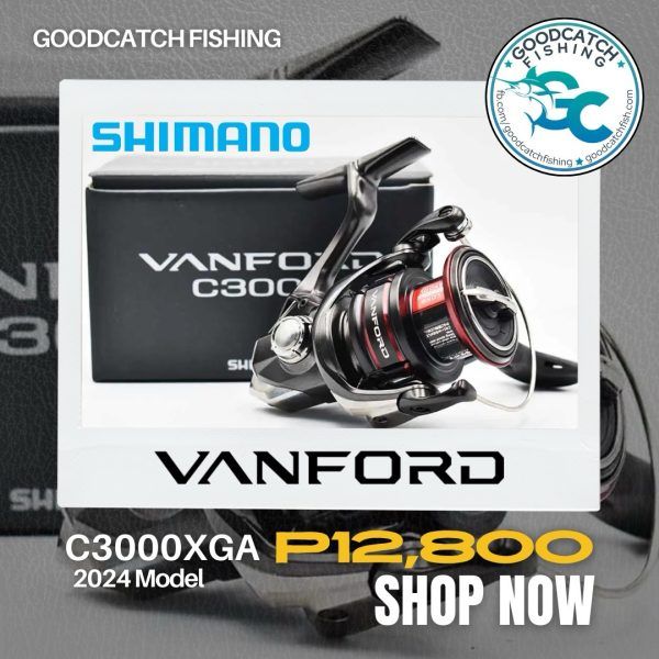 NEW 2024 MODEL SHIMANO VANFORD C3000XGA Spinning Reel GoodCatch Fishing