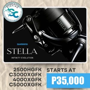 Shimano Stella FK Spinning Reel 2022 GoodCatch Fishing