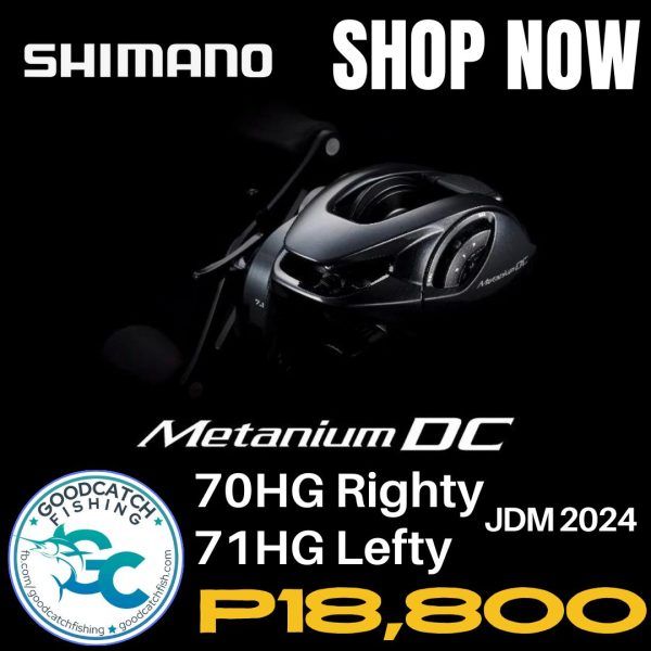 Shimano 24 Metanium DC (digital control) Japan model 2024 Baitcasting Reel GoodCatch Fishing