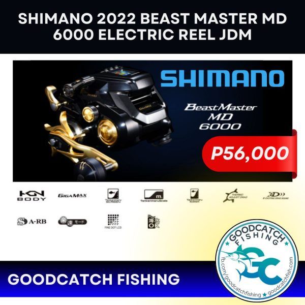 SHIMANO 2022 Beast Master MD 6000 Electric reel JDM GoodCatch Fishing