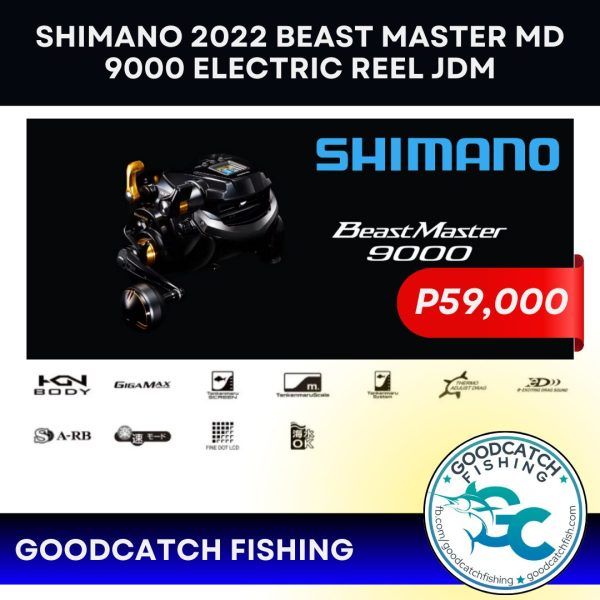 SHIMANO 2022 Beast Master 9000 Electric reel JDM GoodCatch Fishing