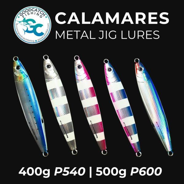 NEW GOODCATCH GC CALAMARES 400g 500g Metal Jig Lure