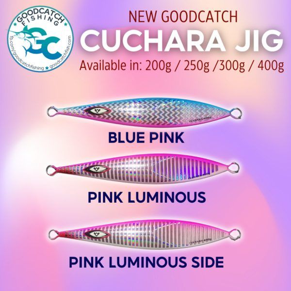 NEW GoodCatch GC CUCHARA 200g 250g 300g 400g Metal Jig Lure jigs lures fishing buddy