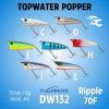 Tsurinoya DW132 Topwater Game 70F 70mm/12g Ripple Popper Lure GoodCatch