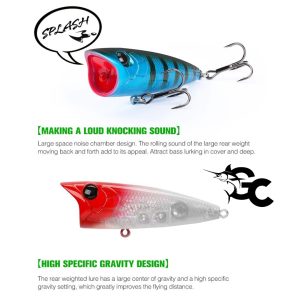 Tsurinoya DW132 Topwater Game 70F 70mm/12g Ripple Popper Lure GoodCatch - Image 13