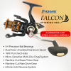 Pioneer Falcon Spinning Reel Alum Spool 5+1 Ball Bearings 2000 3000 4000 5000 GoodCatch Fishing