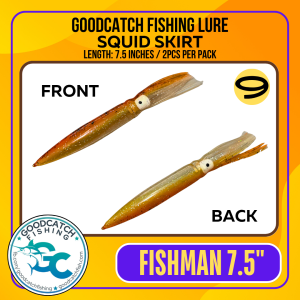 GoodCatch GC Squid Skirt 7.5 inches Soft Bait Lure 2pcs RANDOM COLORS ONLY - Image 10