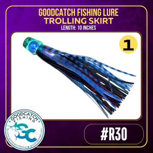 GoodCatch GC Resin Lures R30 10 inches Trolling Skirt Soft Bait Lure - Image 2