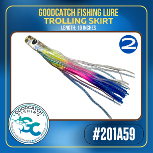 GoodCatch GC Resin Lures 201A59 10 inches Trolling Skirt Soft Bait Lure - Image 3