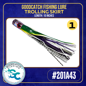 GoodCatch GC Resin Lures 201A43 10 inches Trolling Skirt Soft Bait Lure - Image 2