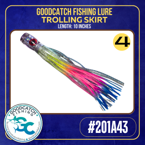 GoodCatch GC Resin Lures 201A43 10 inches Trolling Skirt Soft Bait Lure - Image 5