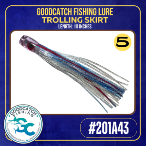 GoodCatch GC Resin Lures 201A43 10 inches Trolling Skirt Soft Bait Lure - Image 6
