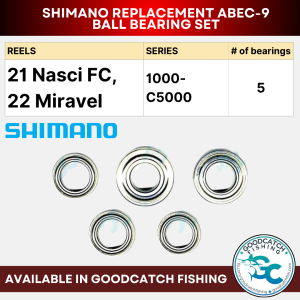 Shimano Replacement Ball Bearing ABEC 9 for FX Sienna Catana Nexave Sedona Sahara Nasci Miravel Torium - Image 5