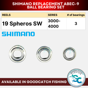 Shimano Replacement Ball Bearing ABEC 9 for FX Sienna Catana Nexave Sedona Sahara Nasci Miravel Torium - Image 6