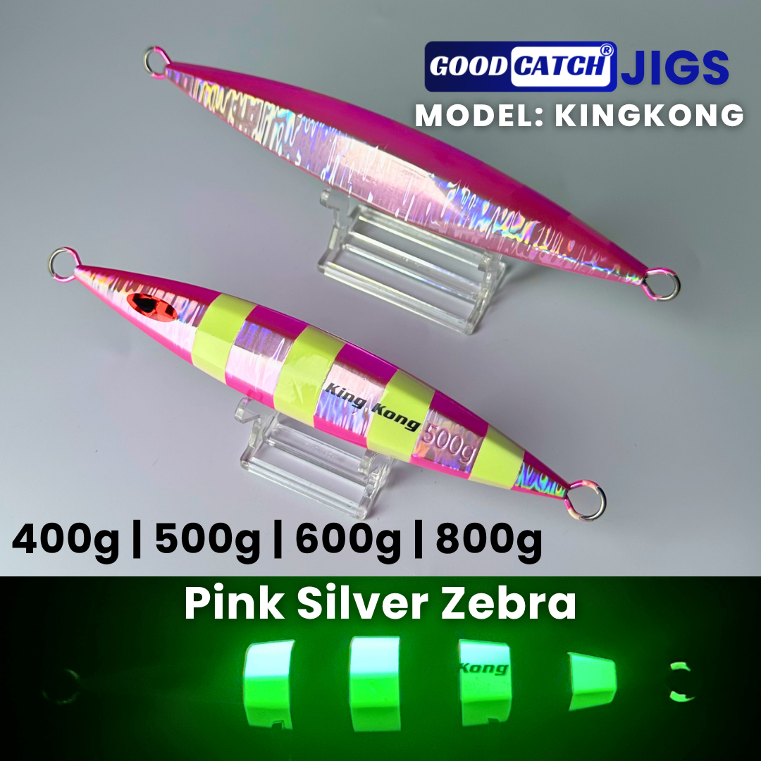 GoodCatch Jigs Model KingKong Metal Jig 400g 500g 600g 800g Heavy Duty Deep Sea Jigging Lure Tuna GT - Image 8