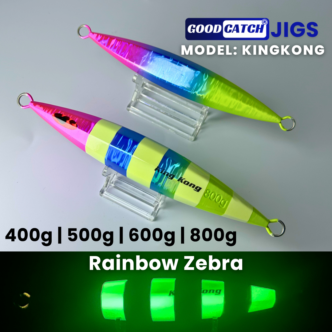 GoodCatch Jigs Model KingKong Metal Jig 400g 500g 600g 800g Heavy Duty Deep Sea Jigging Lure Tuna GT - Image 5