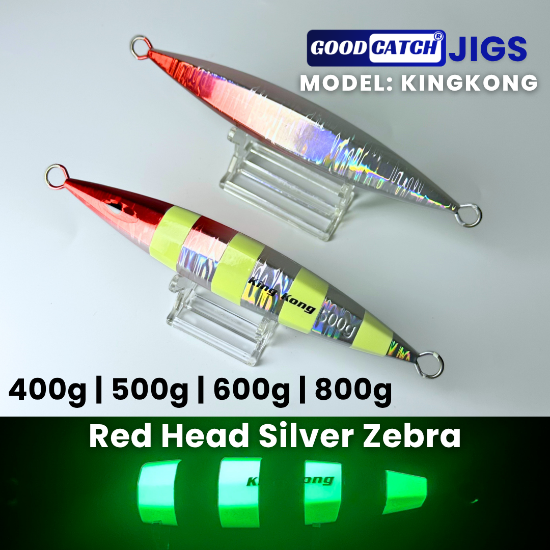 GoodCatch Jigs Model KingKong Metal Jig 400g 500g 600g 800g Heavy Duty Deep Sea Jigging Lure Tuna GT - Image 7