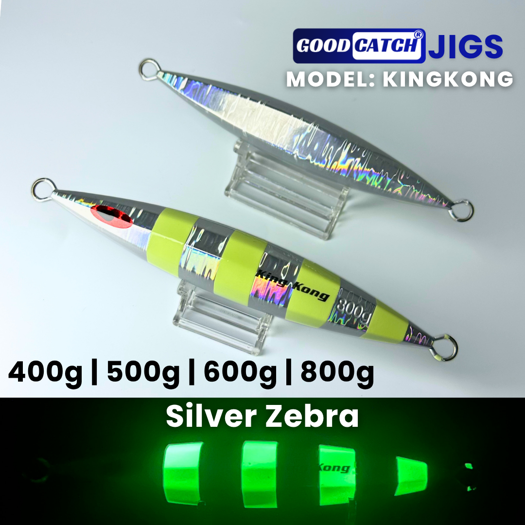 GoodCatch Jigs Model KingKong Metal Jig 400g 500g 600g 800g Heavy Duty Deep Sea Jigging Lure Tuna GT - Image 3