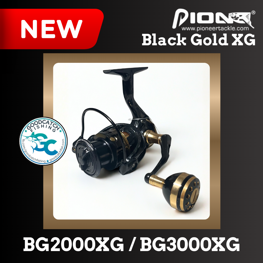 PIONEER BLACK GOLD XG SPINNING REEL 2000XG 3000XG - Image 3