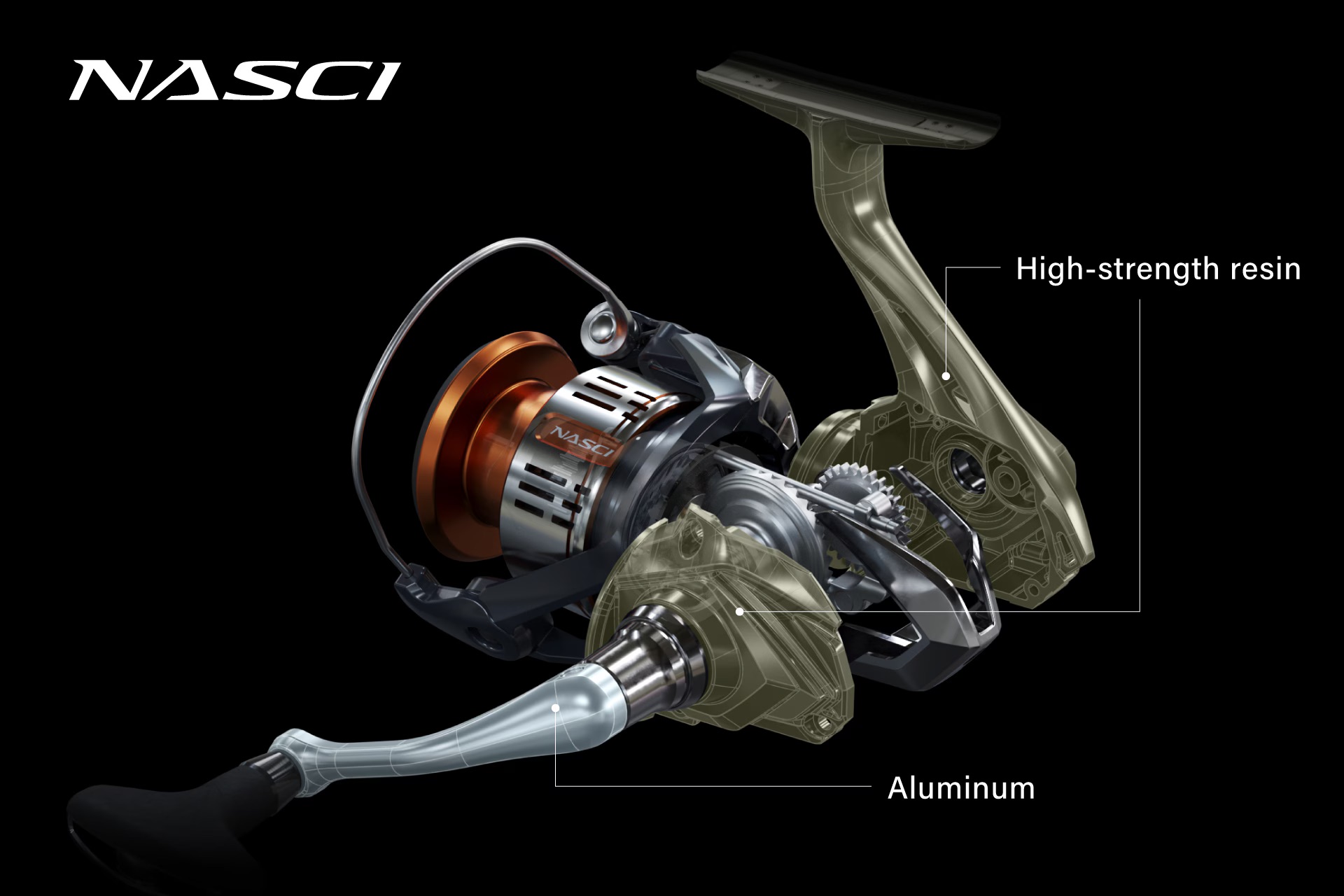 Shimano Nasci FD 2025–2026 Model 2500HG C3000HG 4000XG C5000XG - Image 13