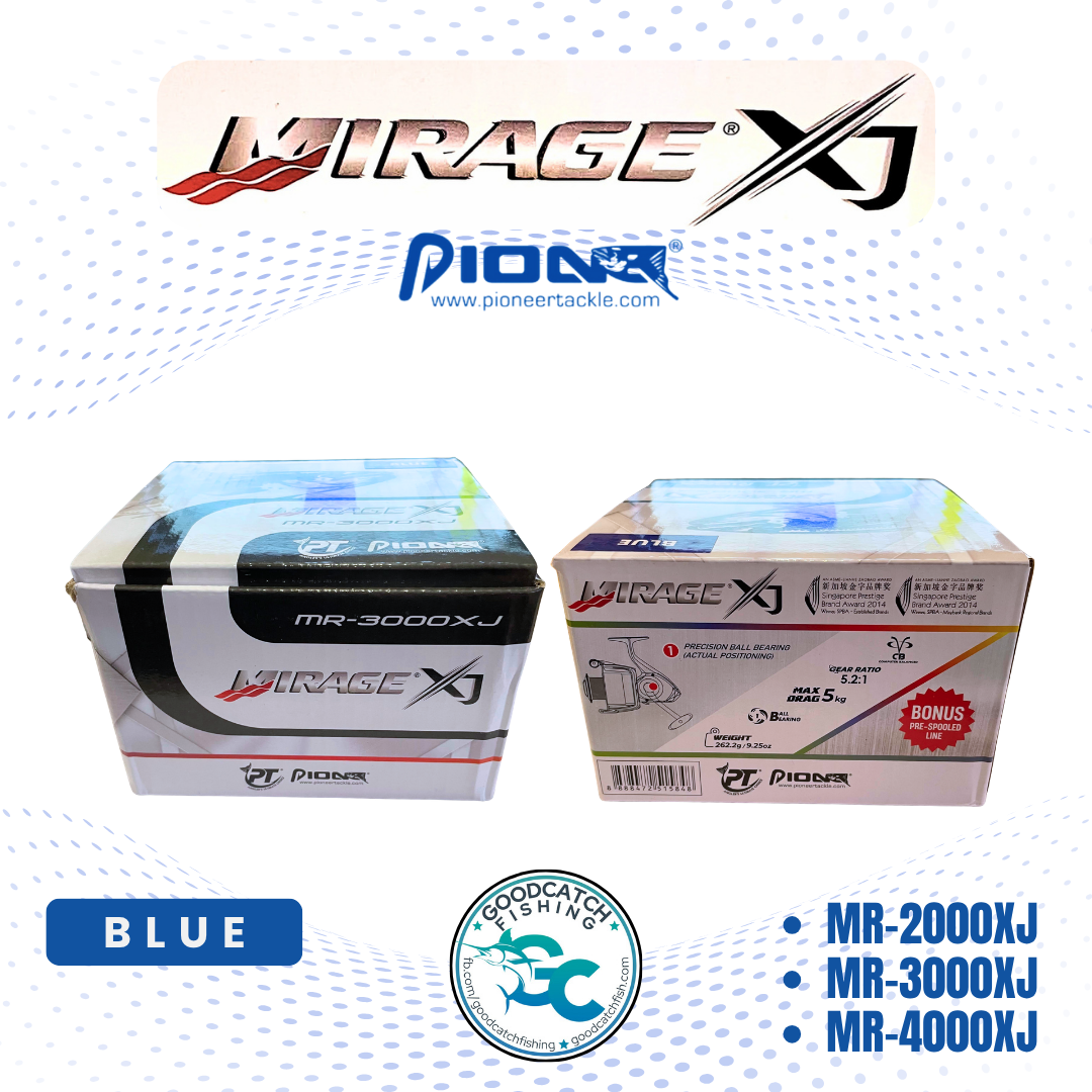 New Model Pioneer Mirage XJ 2000 3000 4000 Budget Spinning Reel for Beginners Bait and Wait, Casting - Image 3