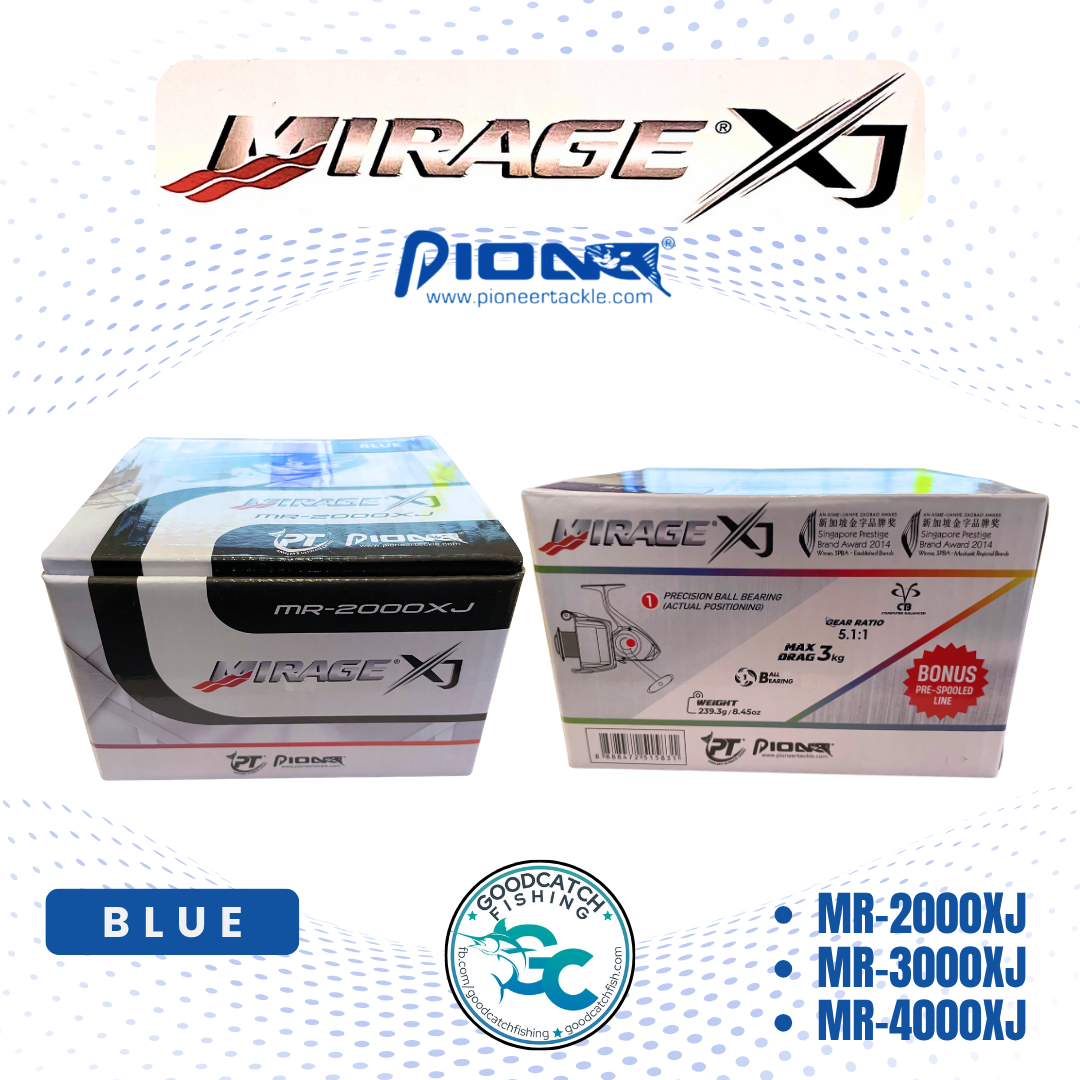 New Model Pioneer Mirage XJ 2000 3000 4000 Budget Spinning Reel for Beginners Bait and Wait, Casting - Image 2