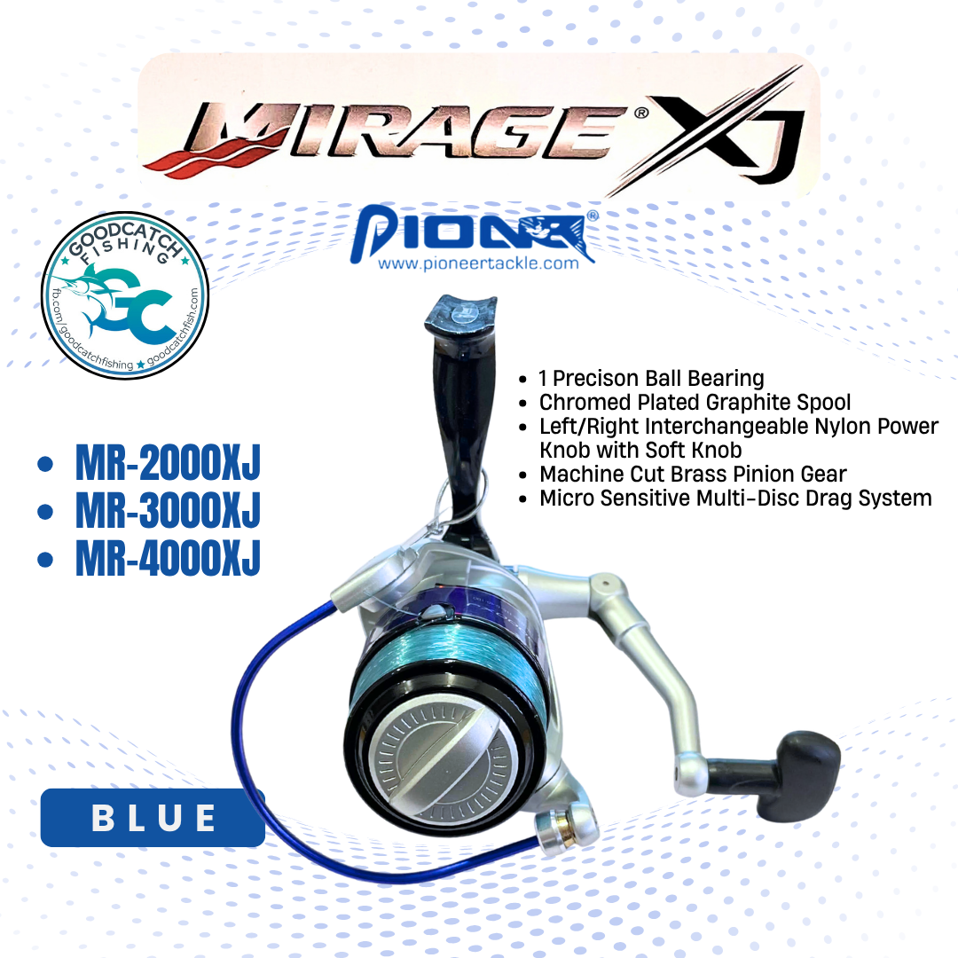 New Model Pioneer Mirage XJ 2000 3000 4000 Budget Spinning Reel for Beginners Bait and Wait, Casting - Image 9