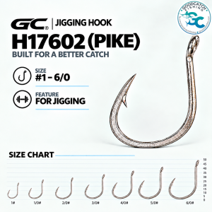 GC Jigging Hook H17602 (Pike)