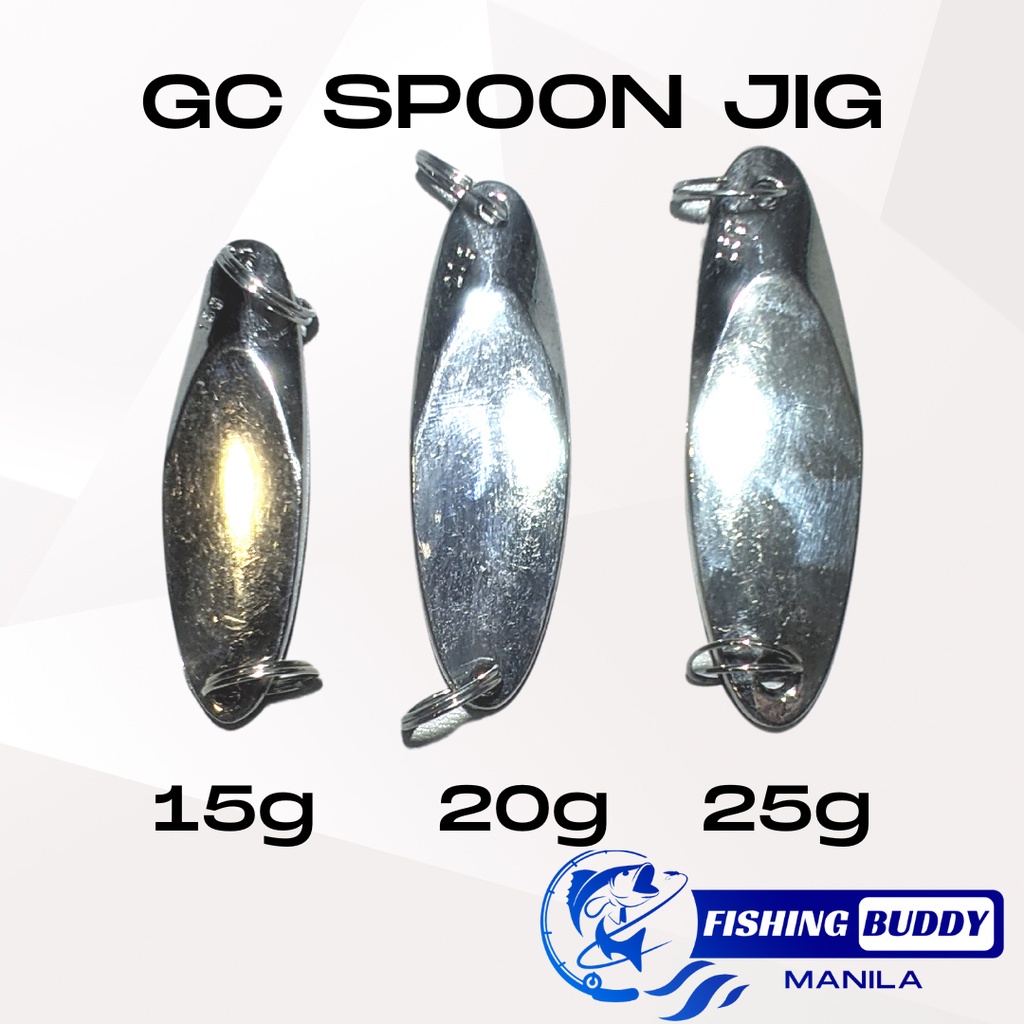 GC Spoon Fishing Bait Lure 15g 20g 25g  Fishing Buddy Manila